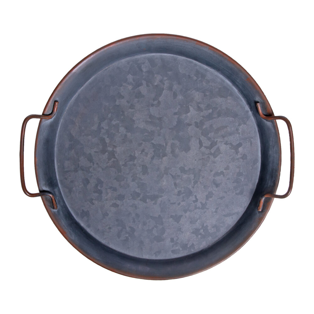 QUVIO Dienblad inclusief handvaten – Diameter 31 cm