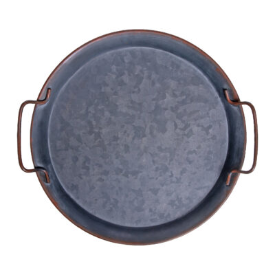 QUVIO Dienblad inclusief handvaten – Diameter 31 cm