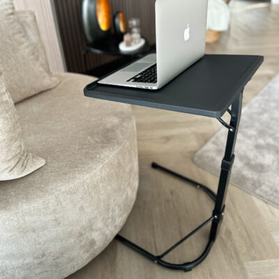 laptop bijzettafel zwart