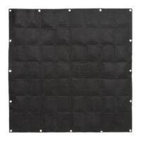 QUVIO Verticale tuin met 56 vakjes voor aan de muur – 100 x 100 cm