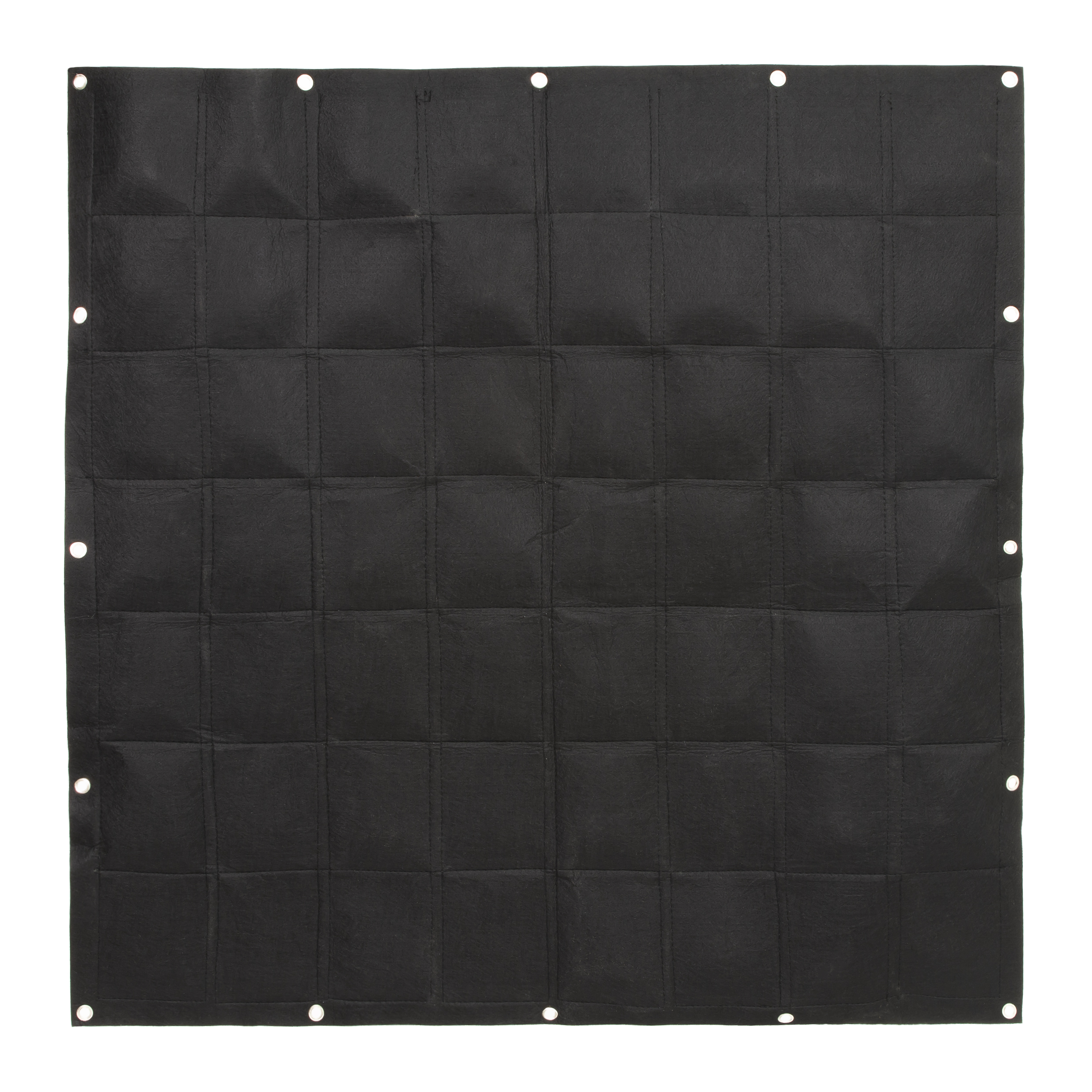 QUVIO Verticale tuin met 56 vakjes voor aan de muur – 100 x 100 cm