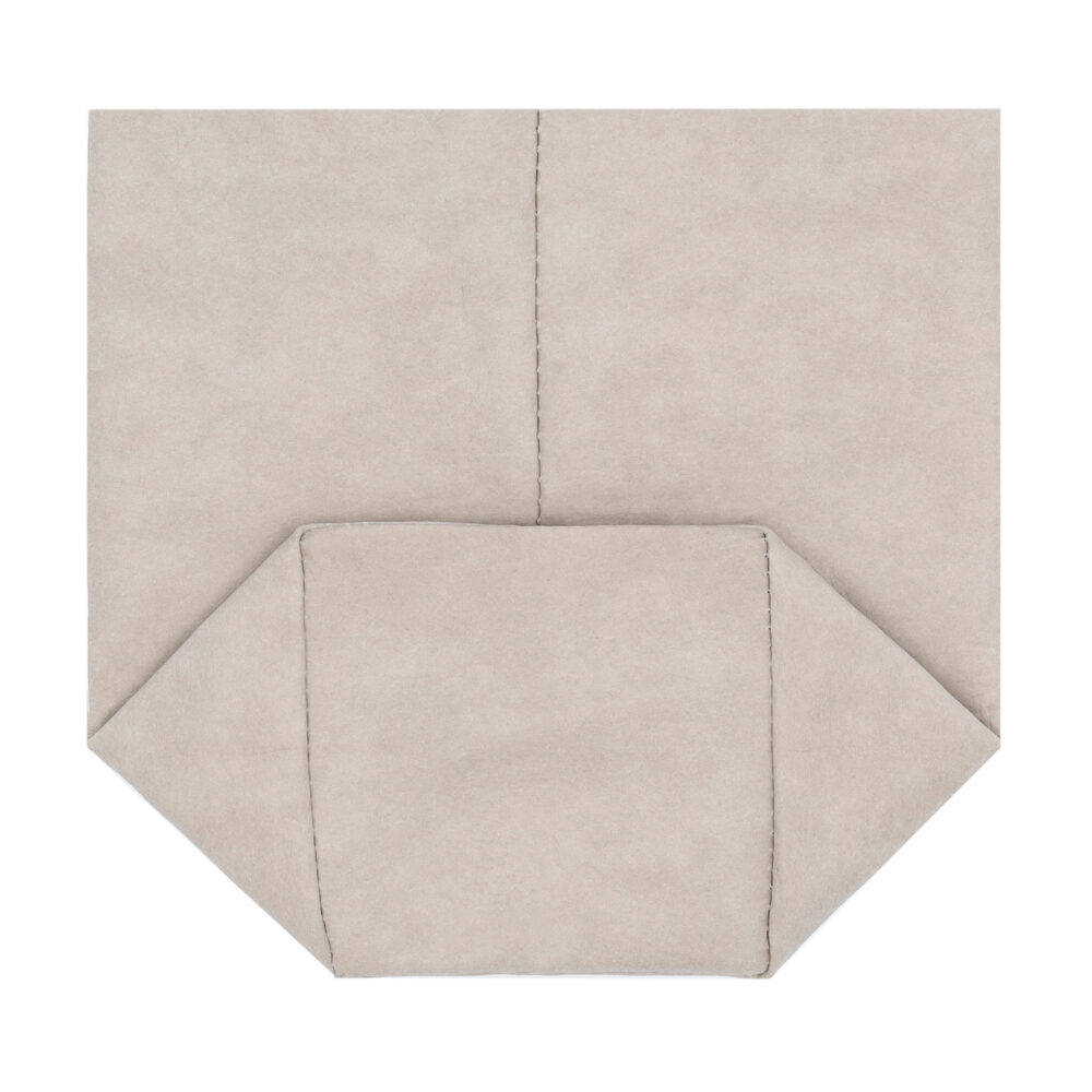 plantenzak grijs van kraftpapier