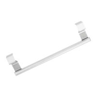 QUVIO Handdoekhouder – RVS – 6,5 x 23,5 x 6 cm