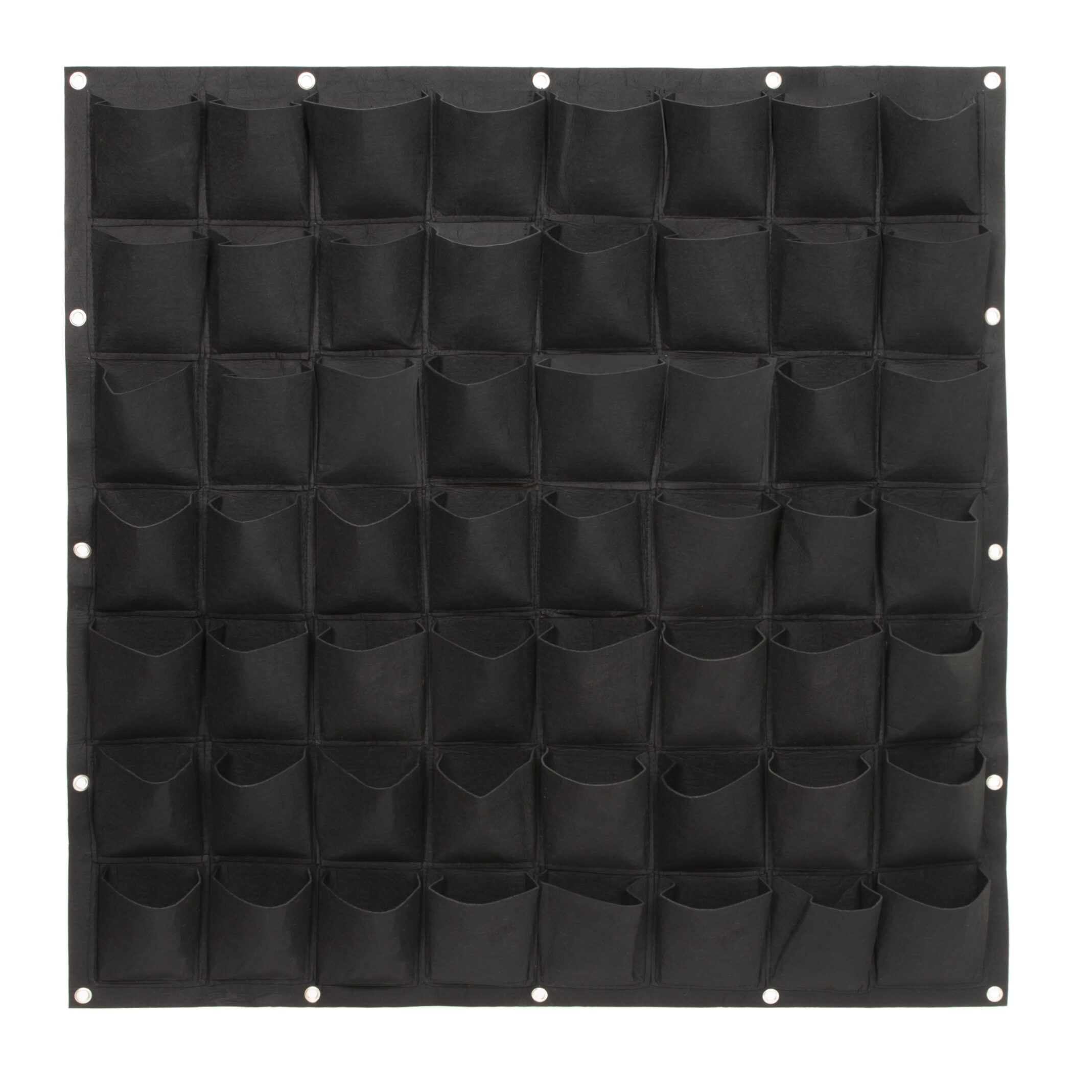 QUVIO Verticale tuin met 56 vakjes voor aan de muur - 100 x 100 cm