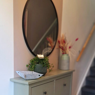 QUVIO Sleutelbak – Vilten – 23 x 23 x 6,5 cm