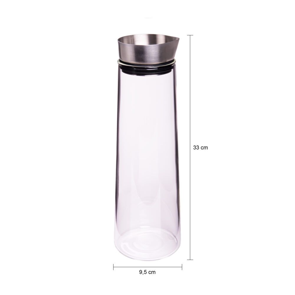 Krumble glazen water karaf – 1 liter