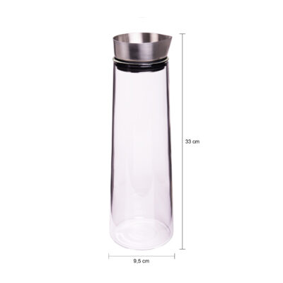 Krumble glazen water karaf – 1 liter