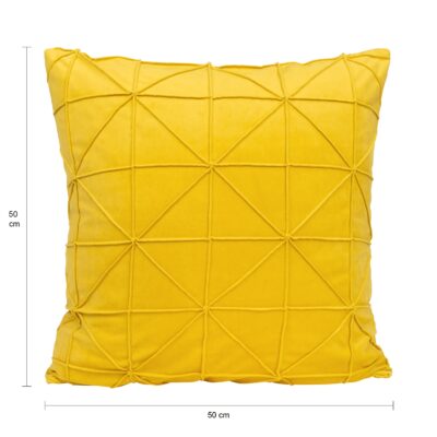 sierkussen geel