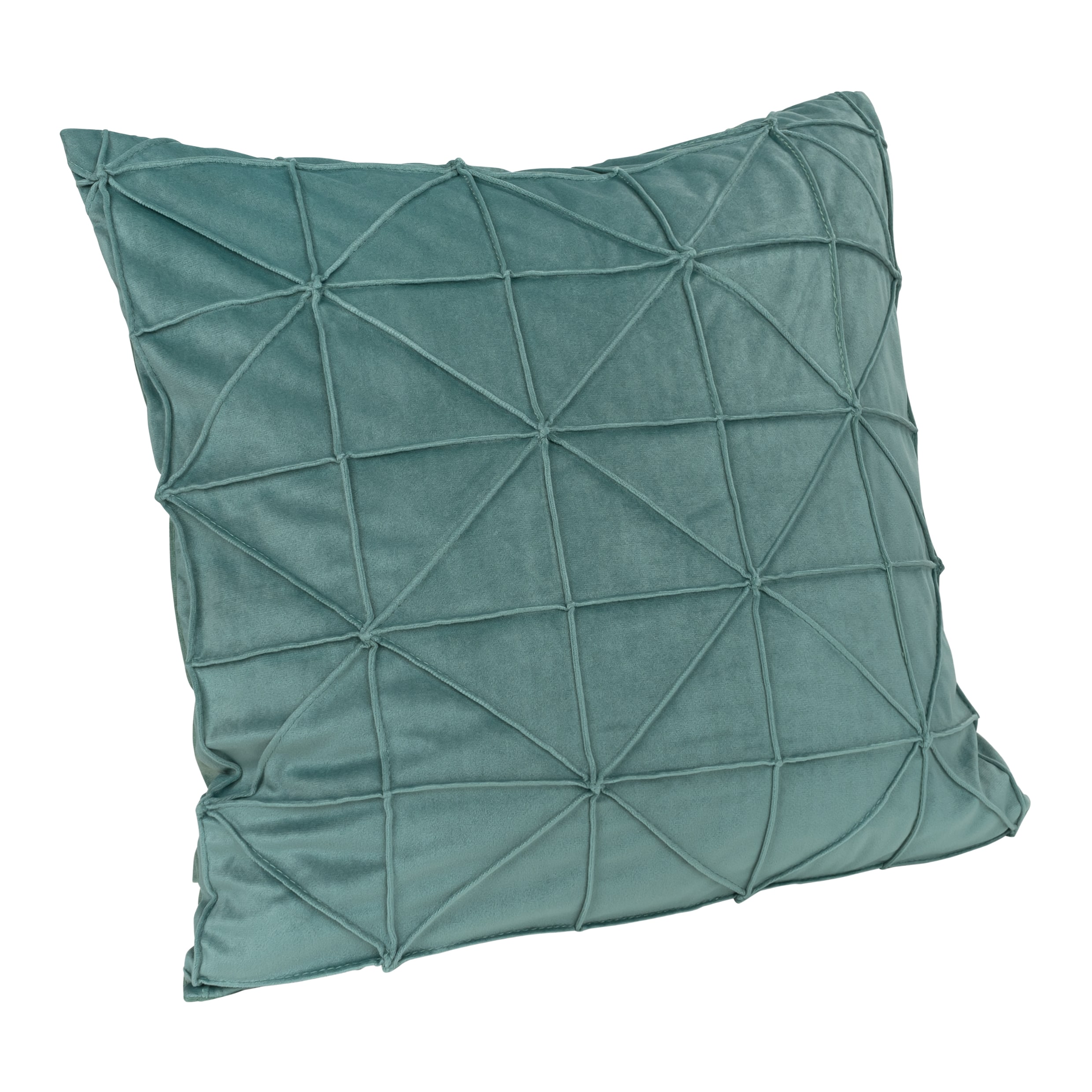 Groen kussenhoes fluweel