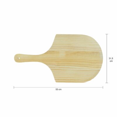 Houten pizzaschep afmetingen