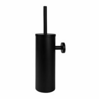 zwart borstelhouder voor wc