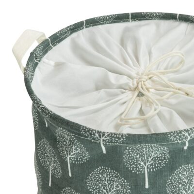 Wasmand met boom patroon