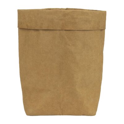 Bruine plantenzak van kraftpapier