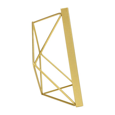 Gouden fotolijst hexagon