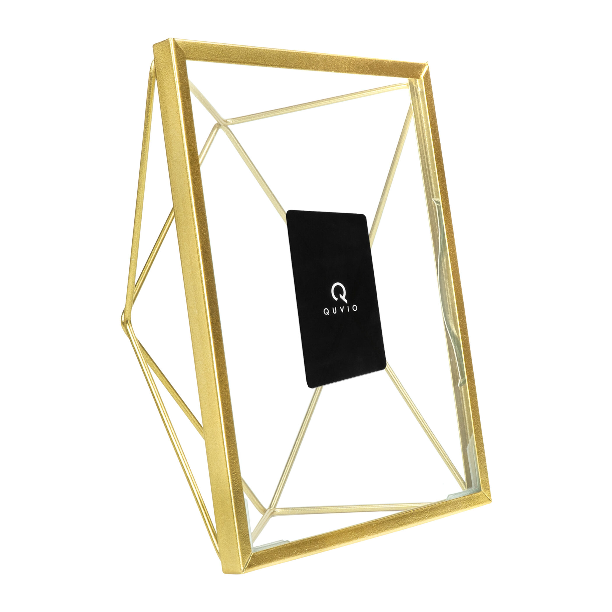 QUVIO Fotolijst - 6,5 x 15 x 20,5 cm - Hexagon - Goud