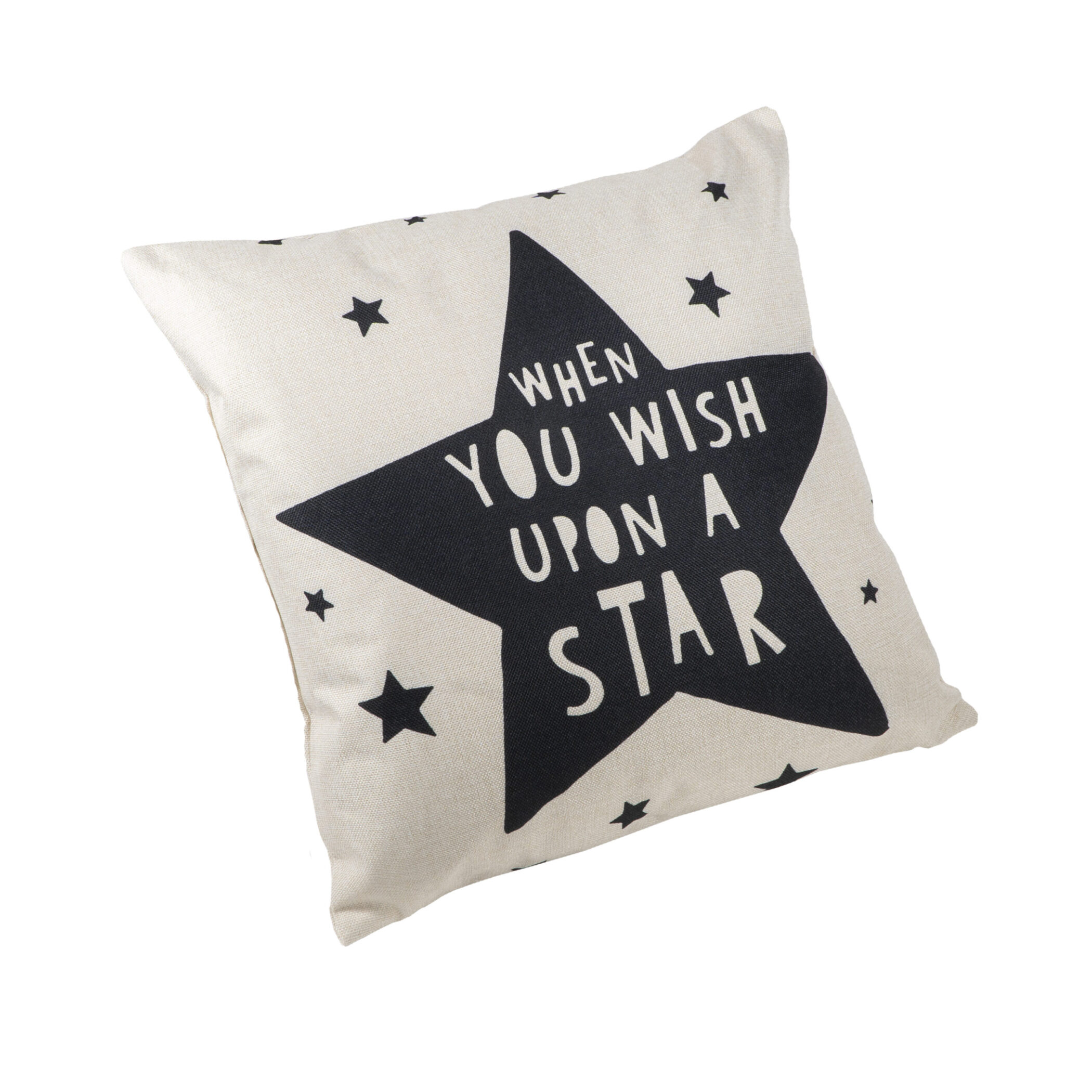 QUVIO Sierkussen Ster - Gevuld - Polyester - 45 x 45 cm