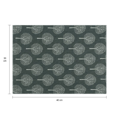Katoenen placemat met boom patroon