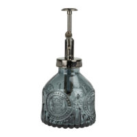 Glazen plantenspuit met patroon