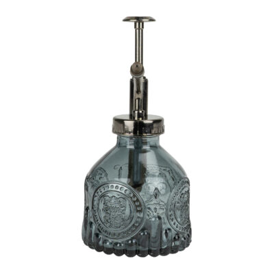 Glazen plantenspuit met patroon