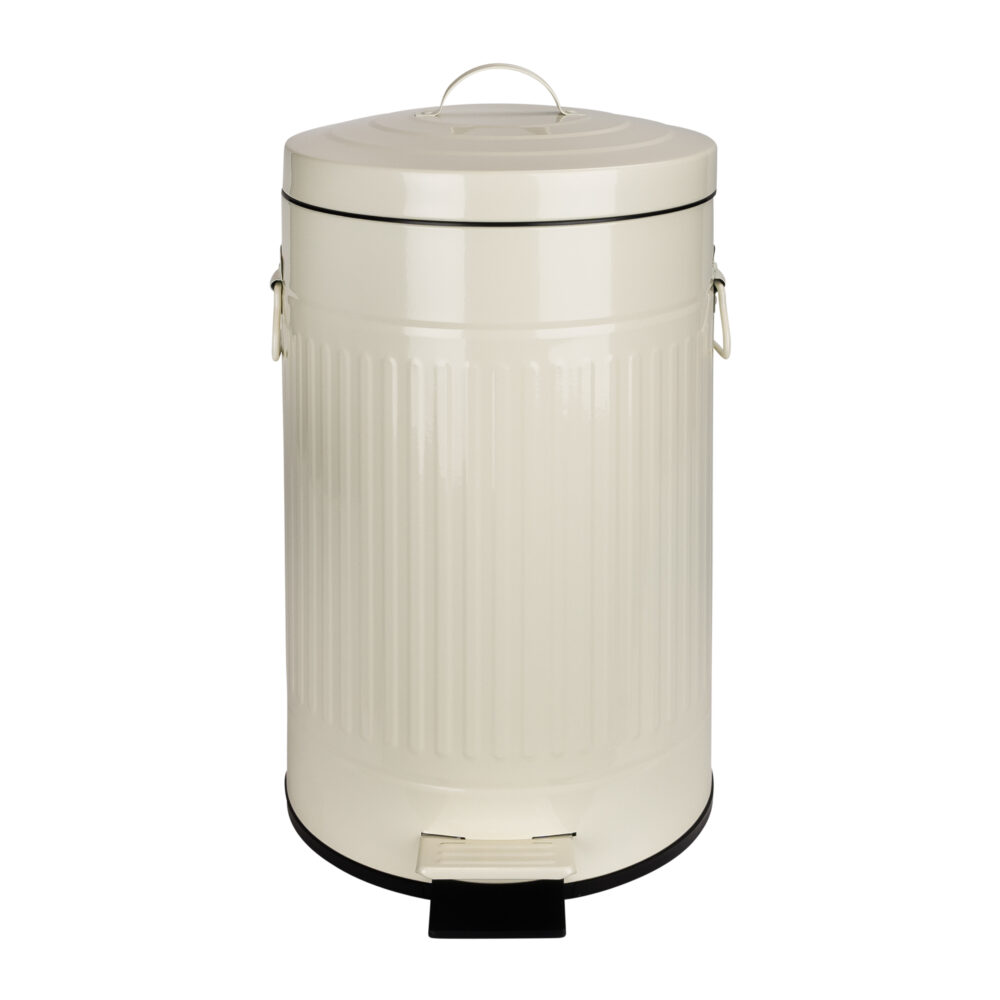 Metalen pedaalemmer van 12 liter