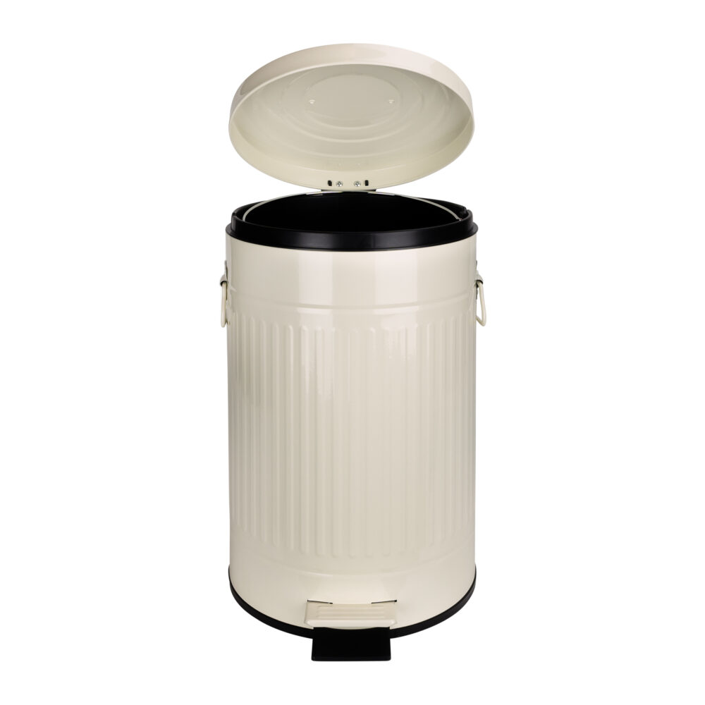 Beige afvalbak