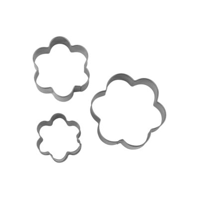 Metalen uitsteekvormpjes set van 24