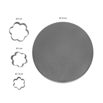 Kleine uitsteekvormen 24 stuks