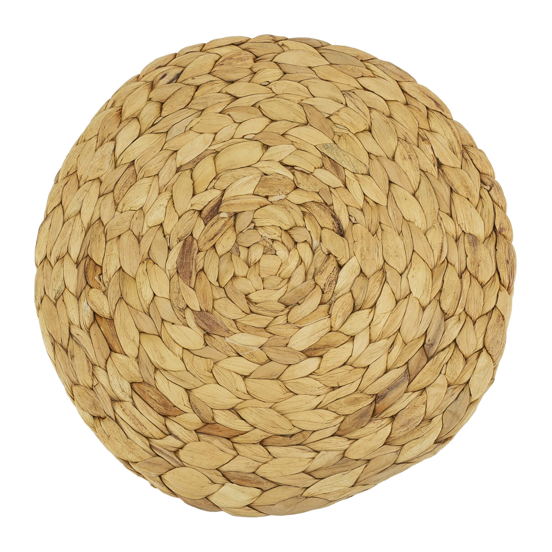 Krumble Placemat - Rotan - Diameter 30 cm - Lichtbruin