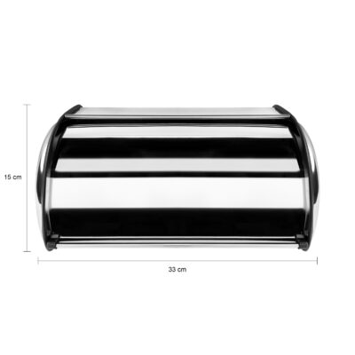 Broodtrommel met schuifdeksel voor het opbergen van een snee brood