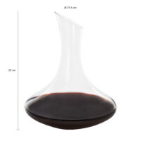 Decanteer karaf van glas