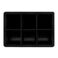 Zwart siliconen vorm