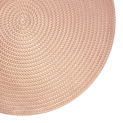 Roségouden placemat van PVC