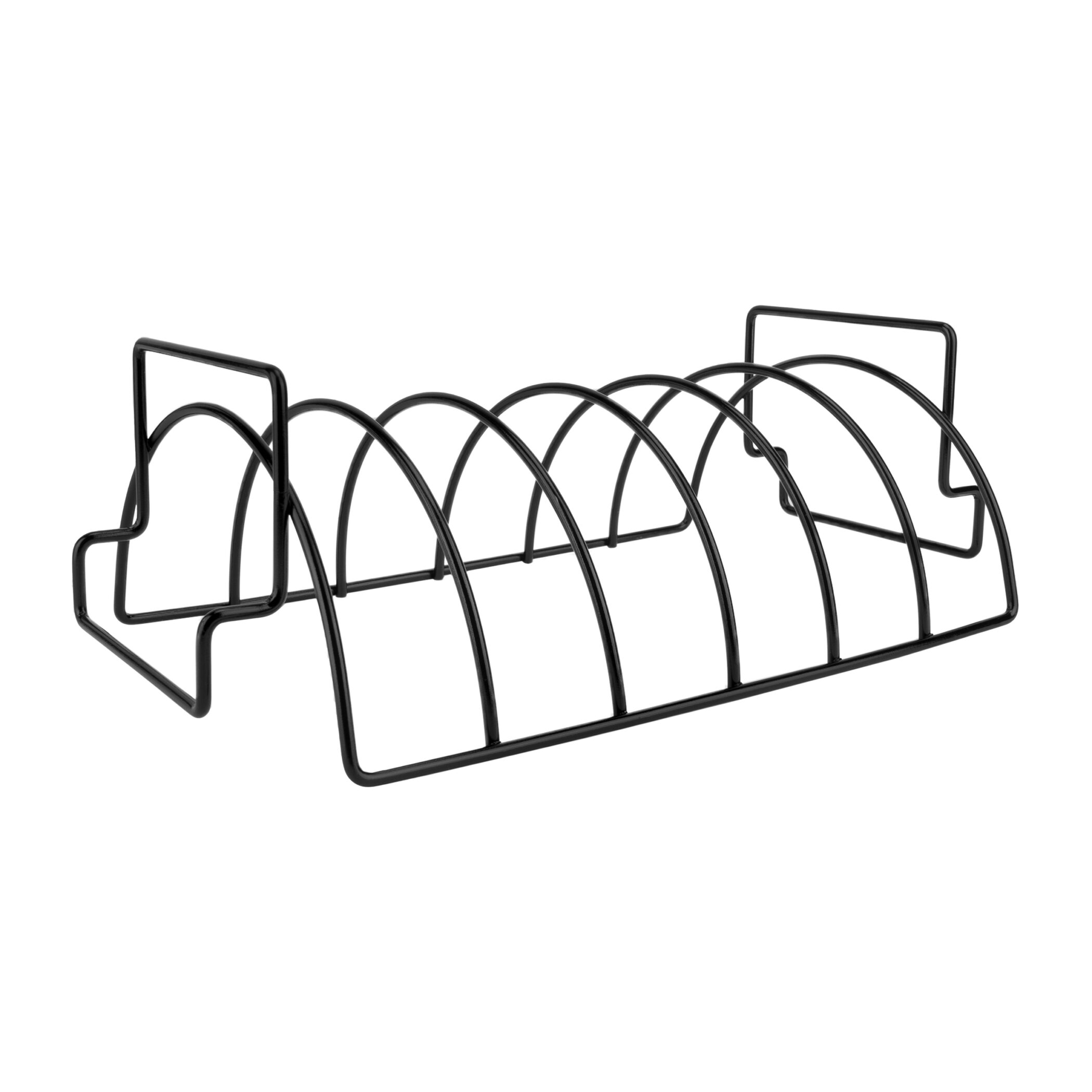 Krumble BBQ Spareribs rek - Metaal - Zwart