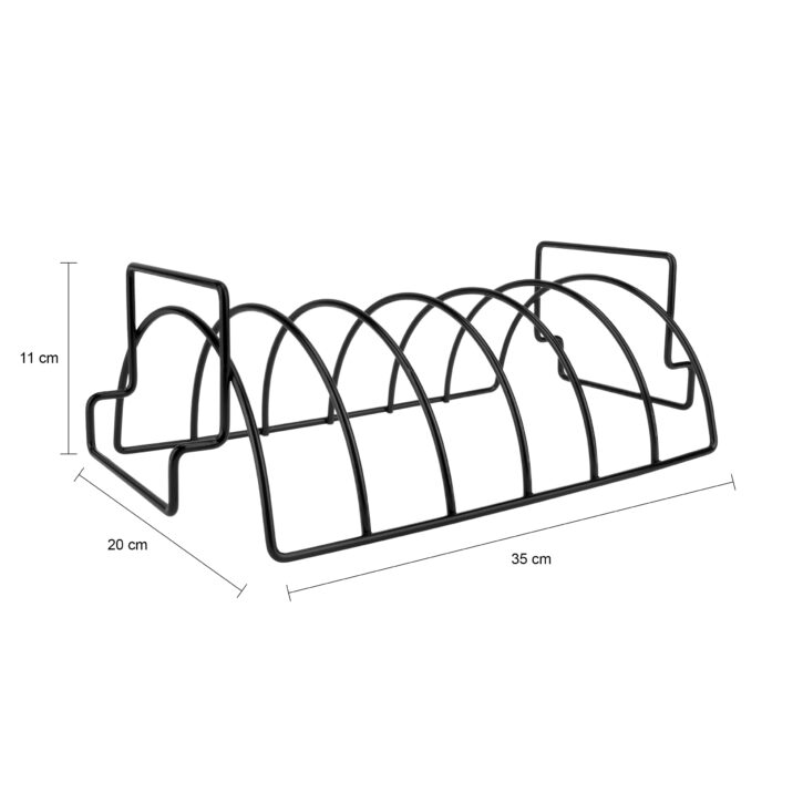 Afmetingen metalen bbq rek