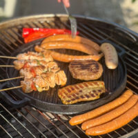 barbecue grillplaat