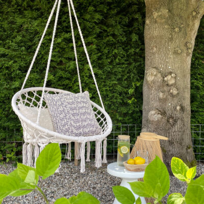 Krumble Karaf met handvat en deksel – Glas en hout – 1 liter