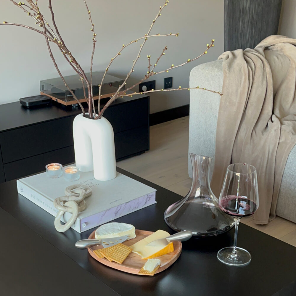 wijn karaf decanteer