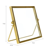 Staal gouden lijst voor foto's