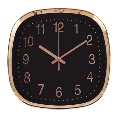 Roségouden wandklokken