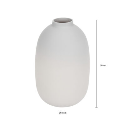 afmetingen lichtgrijze vaas