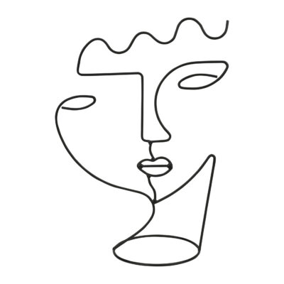 sieradenrekje in gezicht vorm