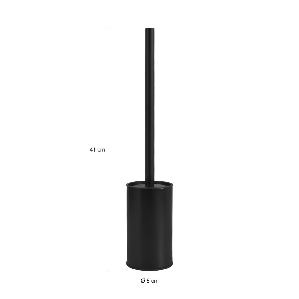 afmeting toilet borstel houder met borstel