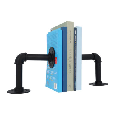 Boekenstandaard metalen pijpen