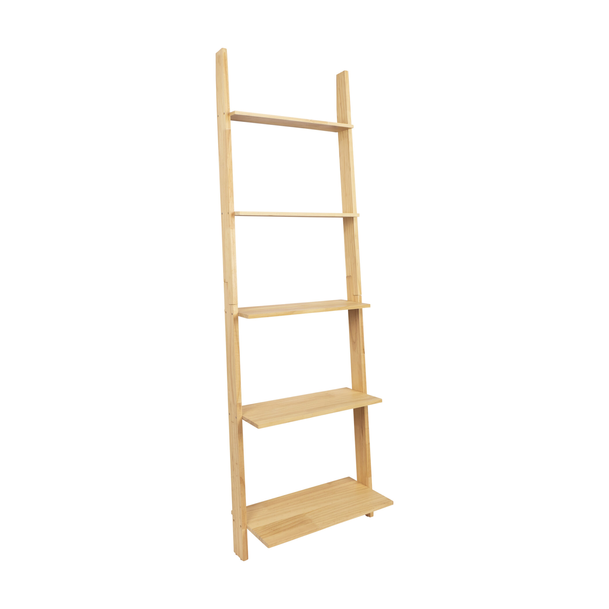 QUVIO Decoratie ladder - Hout - 25 x 50 x 160 cm