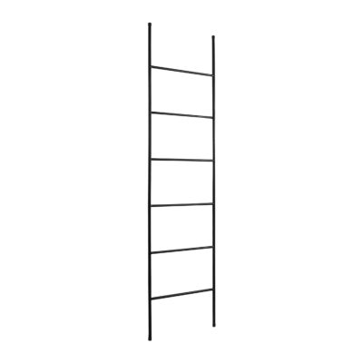Zwarte decoratieve ladder