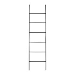 Decoratie ladder zwart