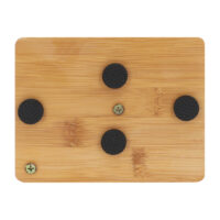 onderkant keukenrolhouder hout