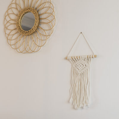 Macramé wandkleed