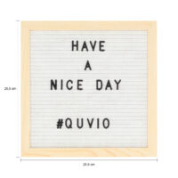 afmetingen letterbord