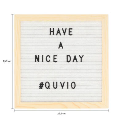 afmetingen letterbord